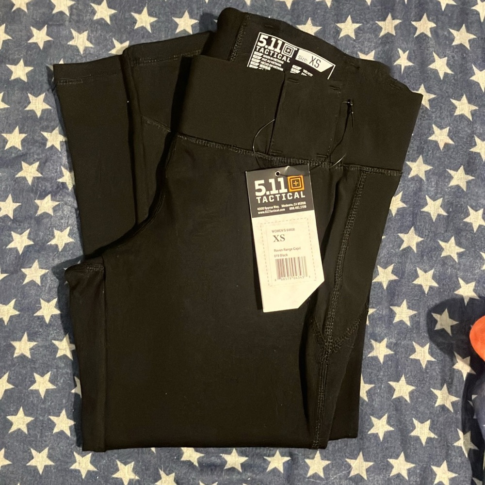 5.11 Tactical Women’s Raven Range Capri size XS  Black